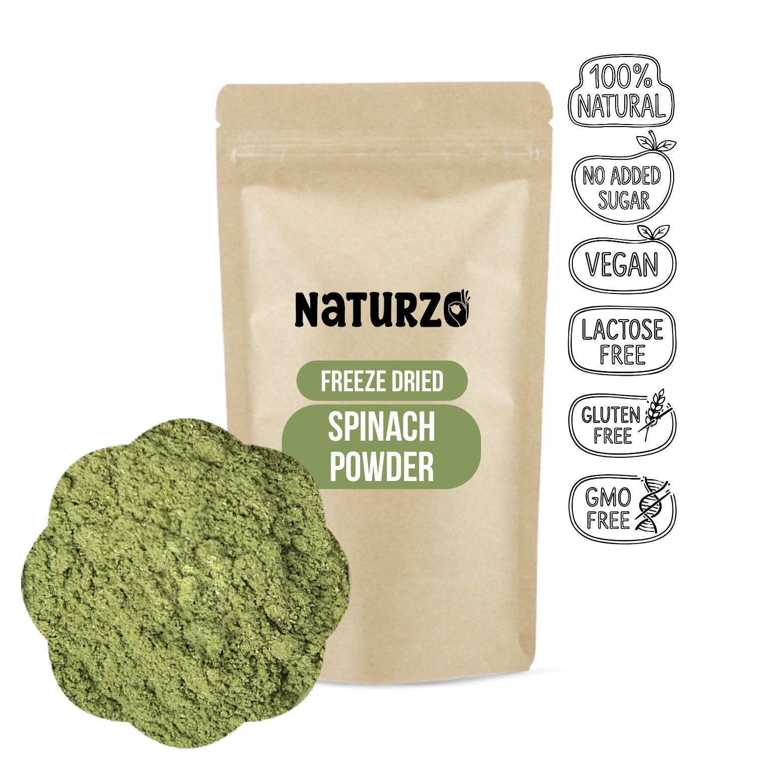 Freeze Dried Spinach Powder