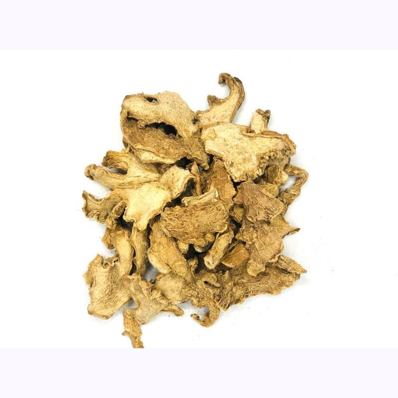 Dried Ginger Root Flakes