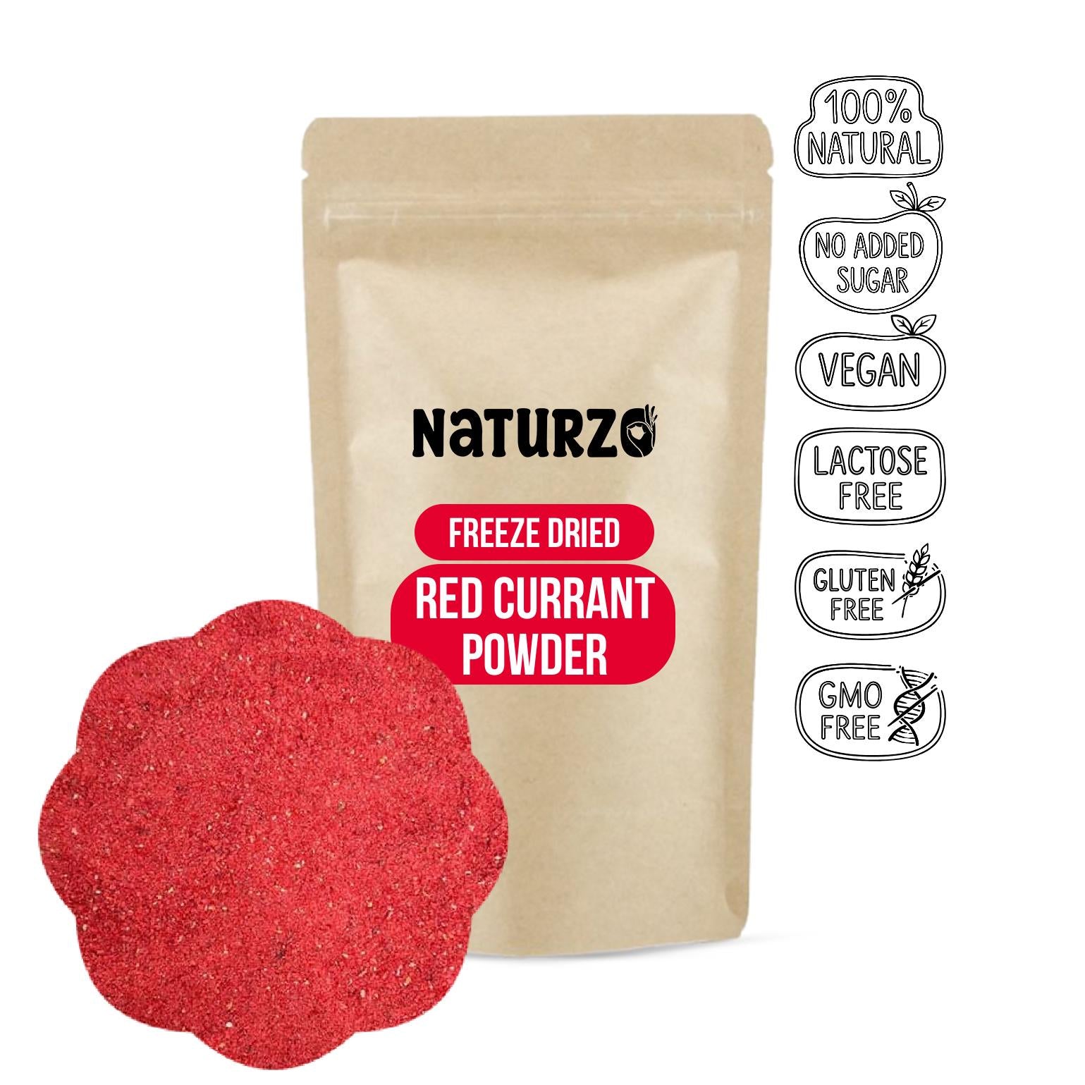 Freeze Dried Red Currant Powder