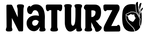 The brand logo 'NATURZO' in black stylized lettering with a hand graphic forming the letter 'O', set against a solid white background.