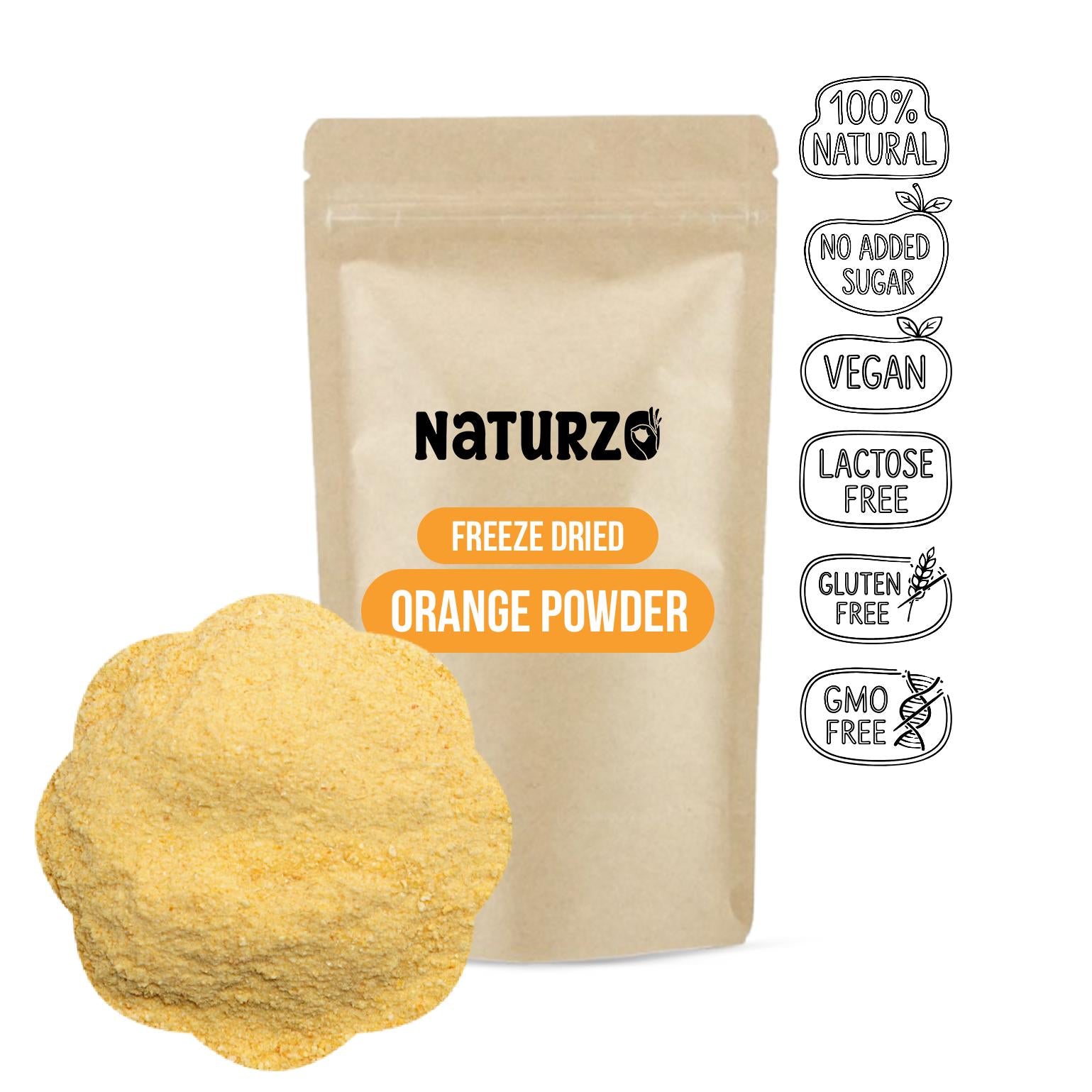 Freeze Dried Orange Powder