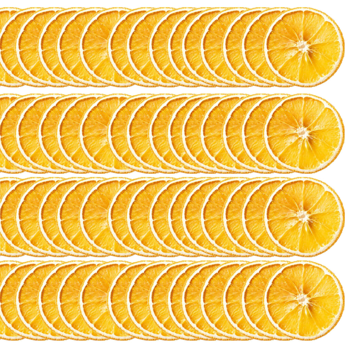 100pcs Dehydrated Orange Slices