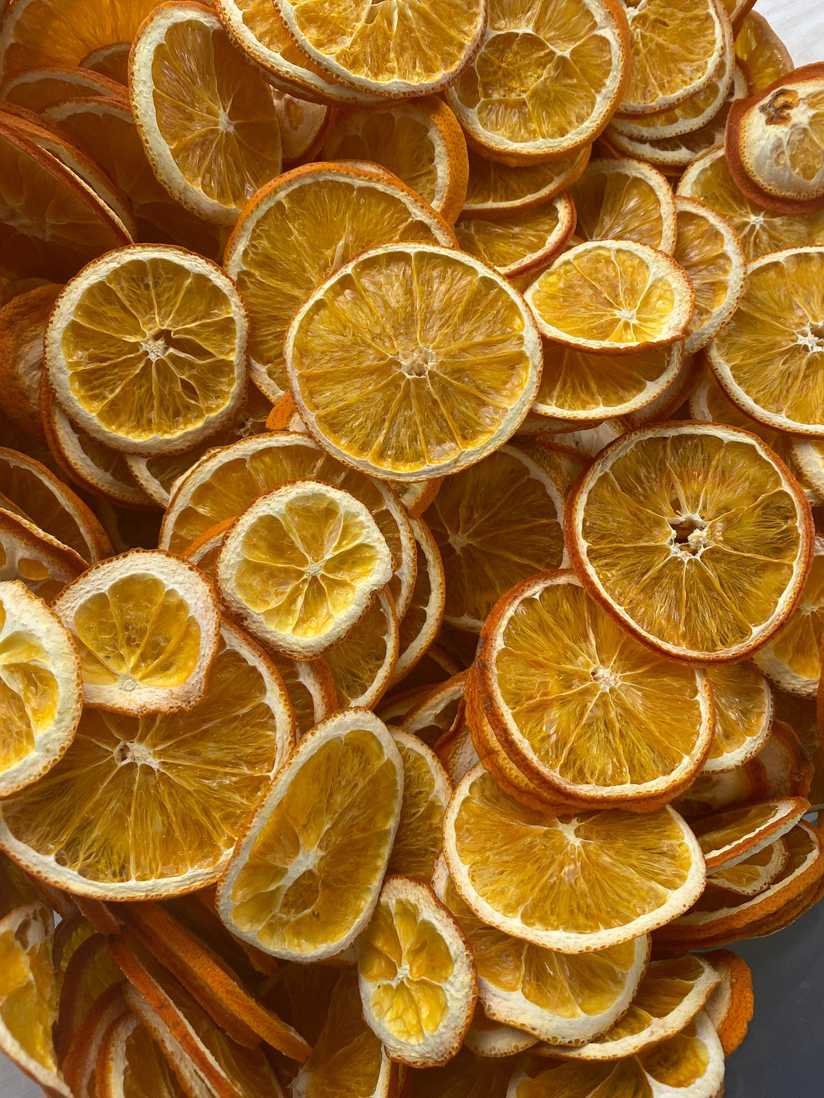 100pcs Dehydrated Orange Slices