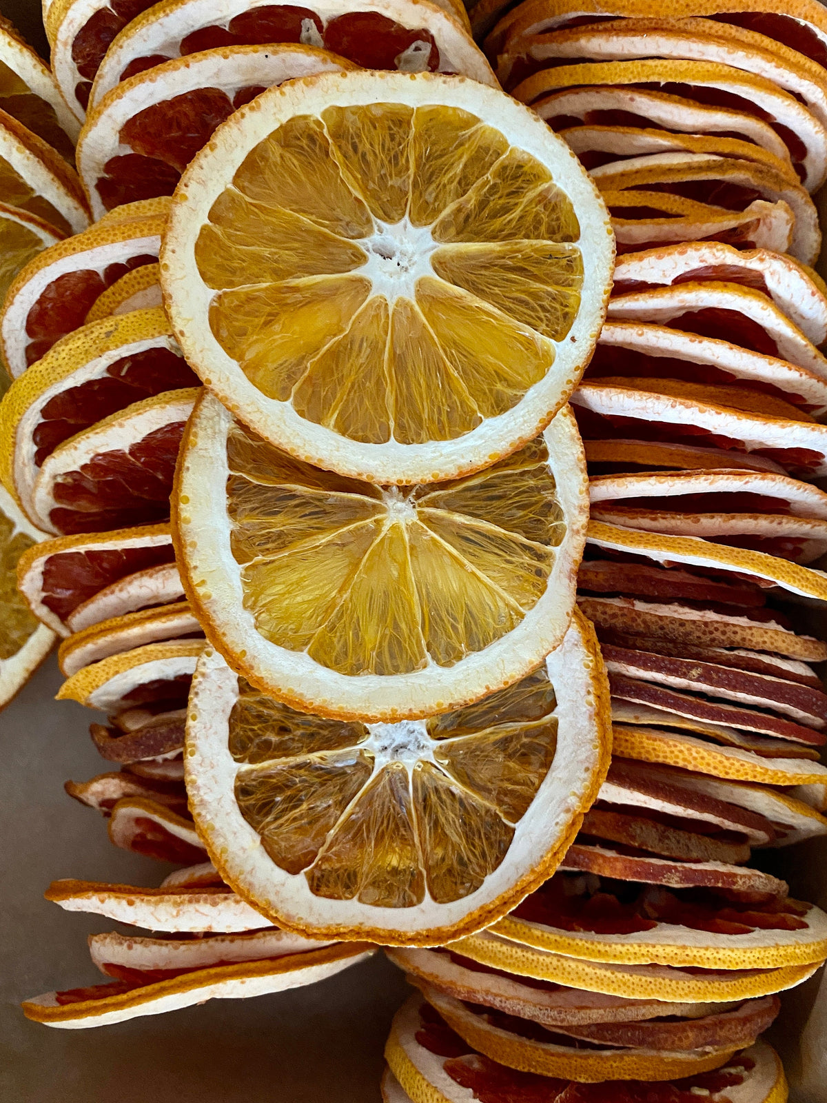 100pcs Dehydrated Orange Slices
