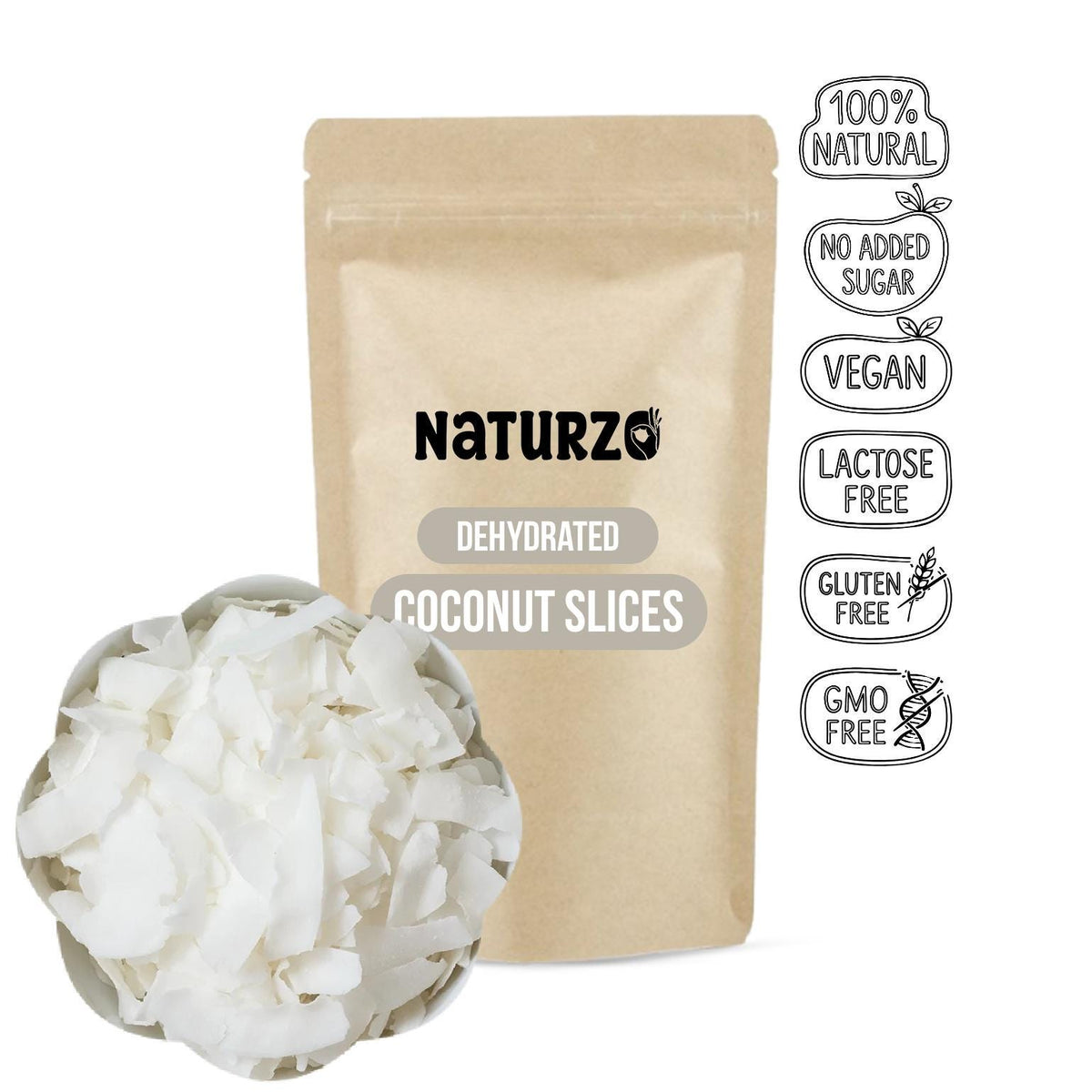Dried Coconut Slices