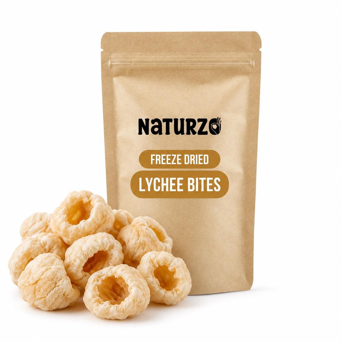 Freeze Dried Lychee Bites