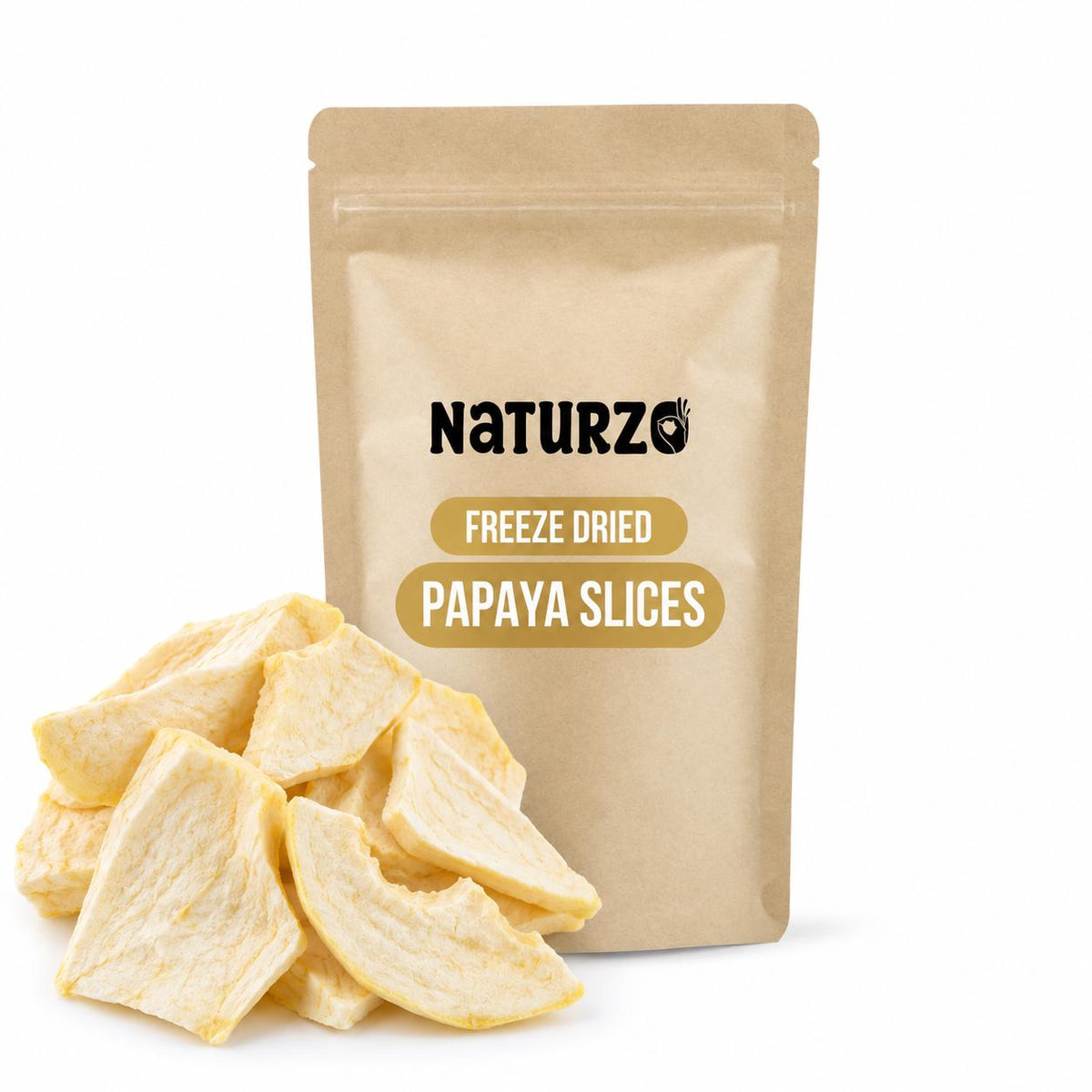 Freeze Dried Papaya Slices