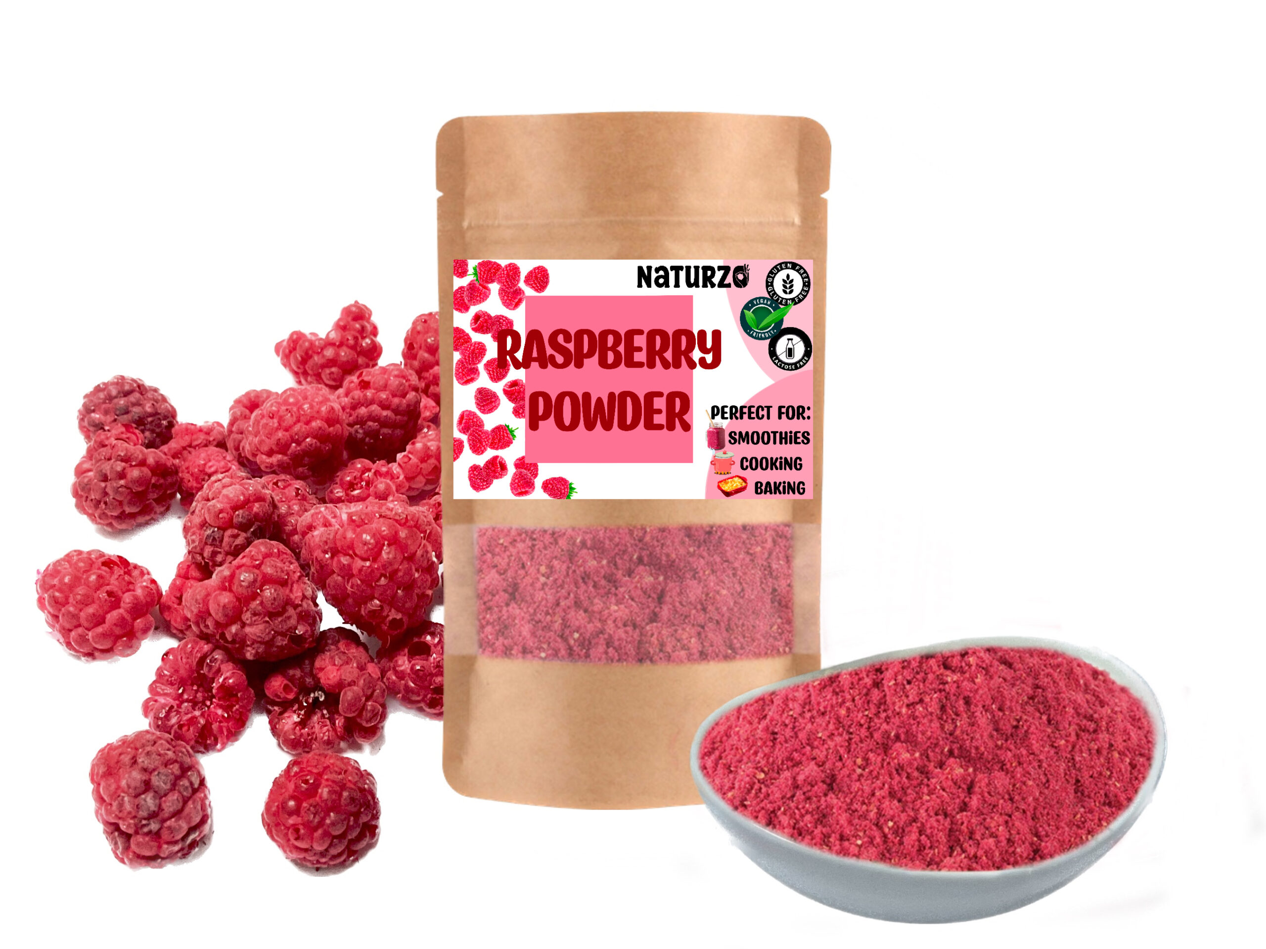 Raspberry powder