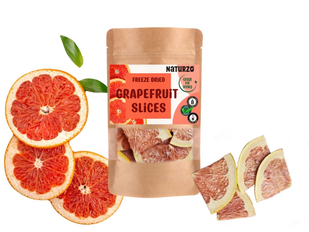 Freeze dried Grapefruit slices •